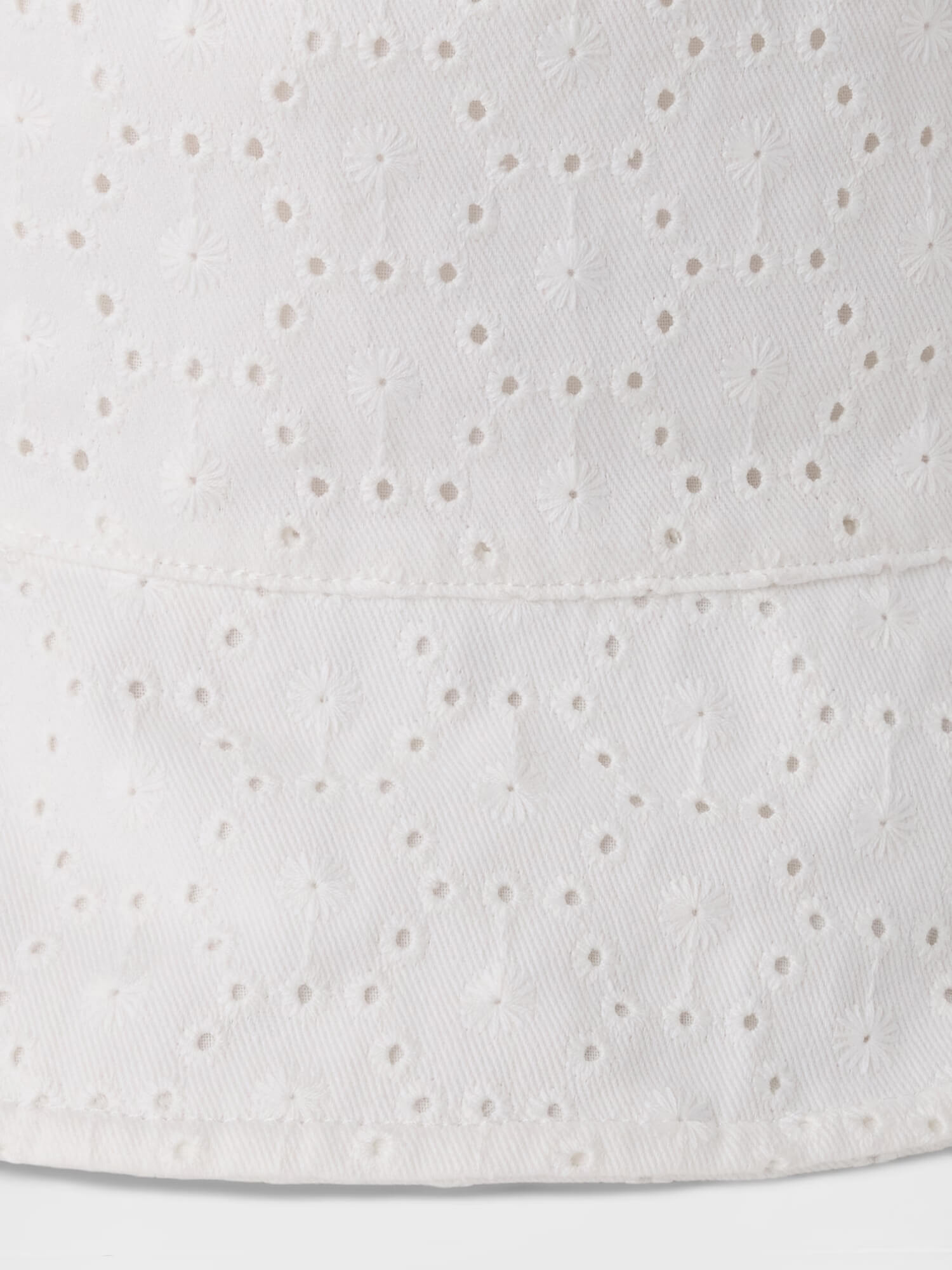 Eyelet Bucket Hat for Kids