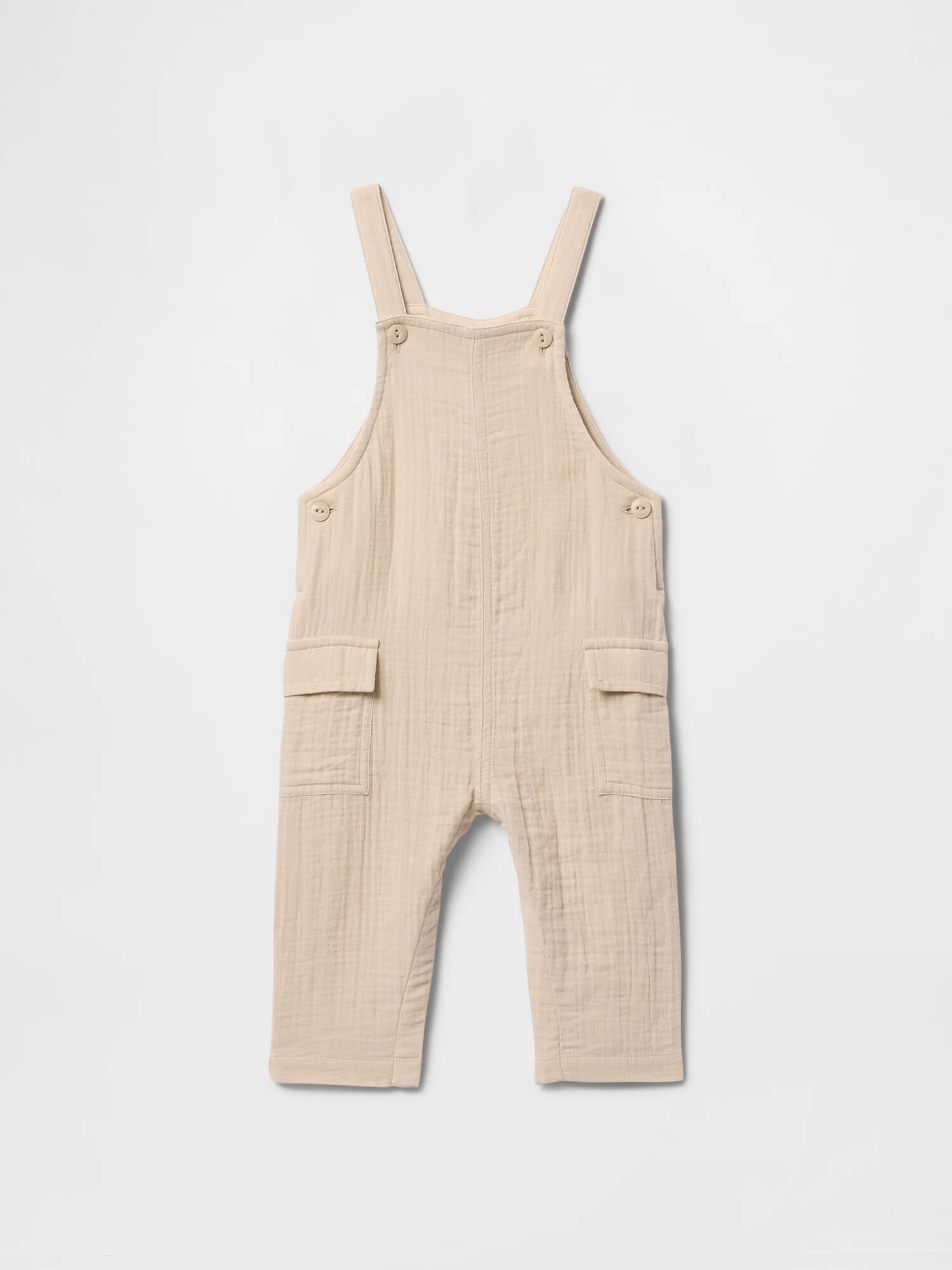 Wrinkled Overalls for Kids
