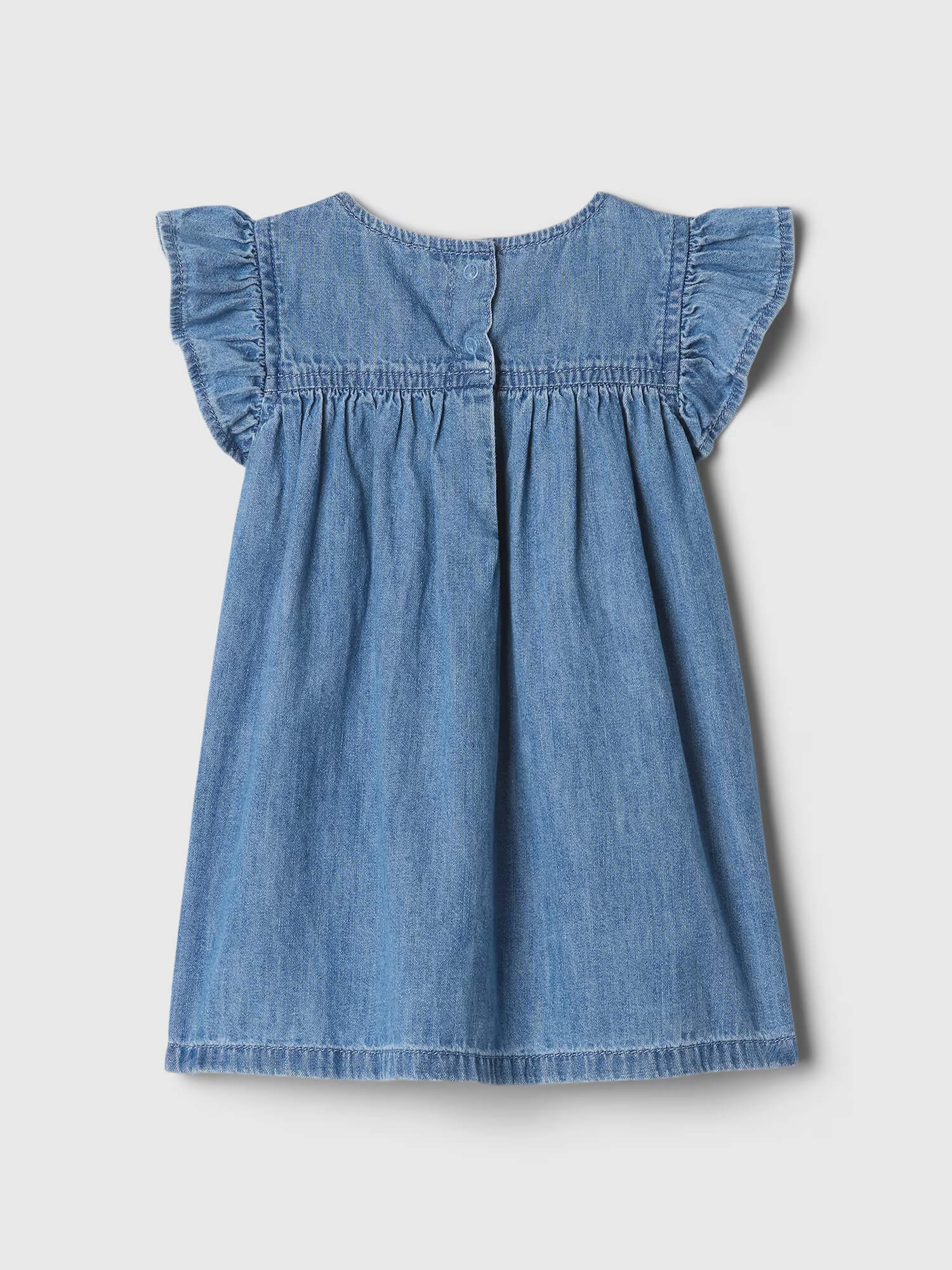 Ruffle Denim Dress for Kids